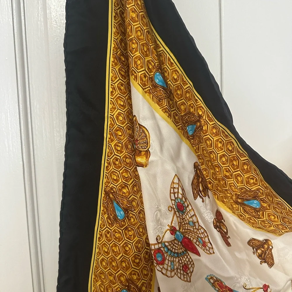 Christian Dior Butterfly/Fire Fly Scarf